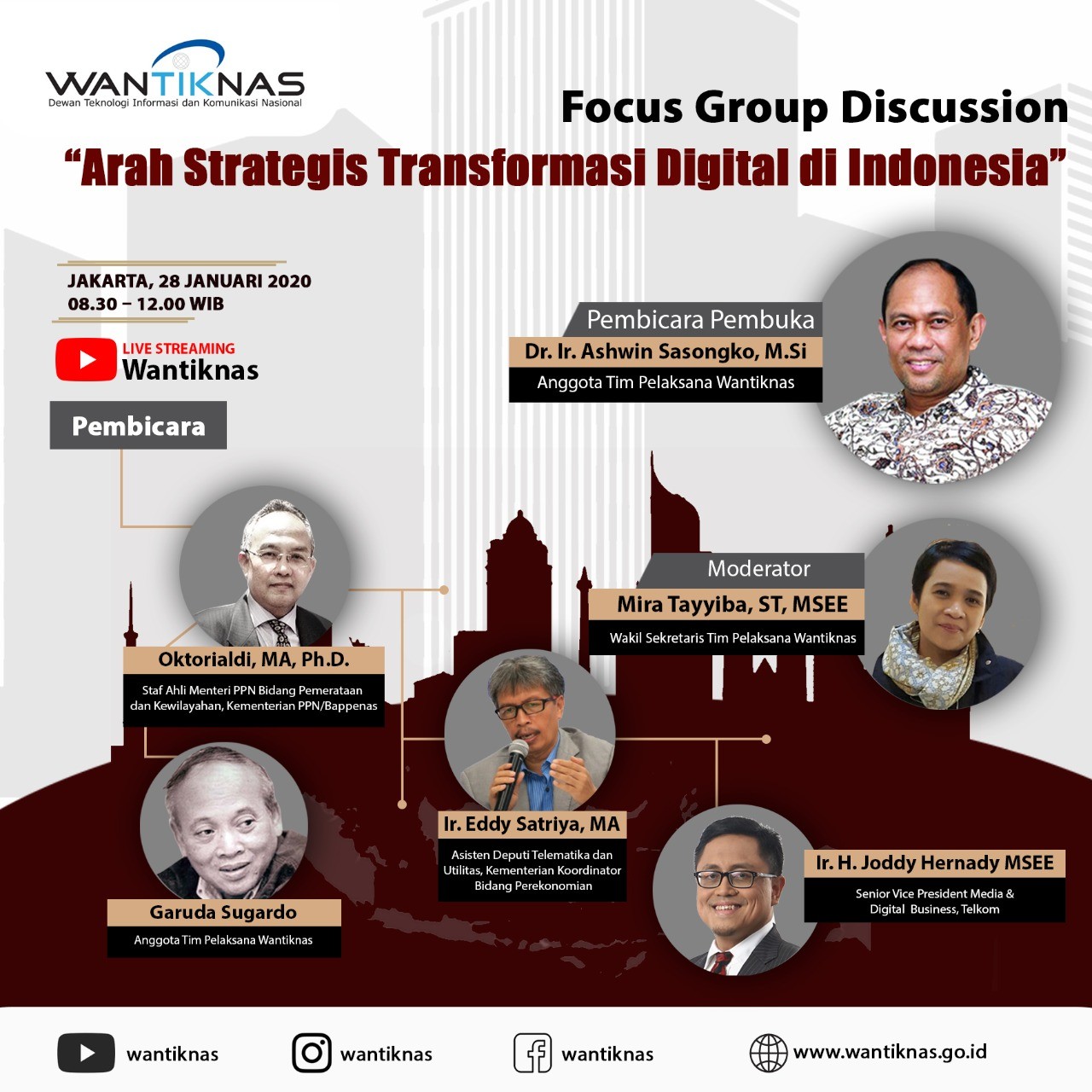 Focus Group Discussion (FGD) Arah Strategis Transformasi Digital di Indonesia